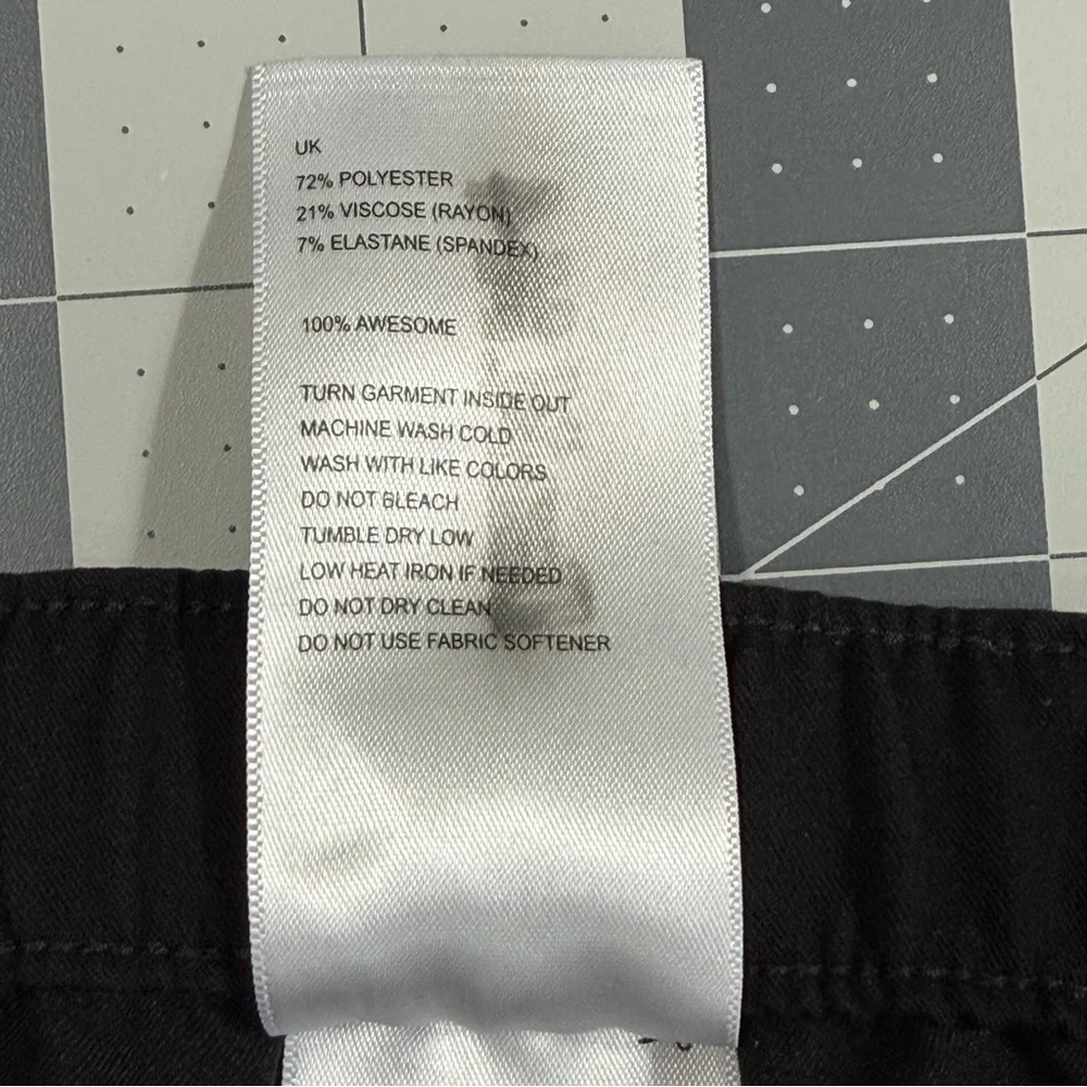 Figs Cairo Cargo Scrub Pants, 2XL Tall, Men’s, Black, Zip Fly